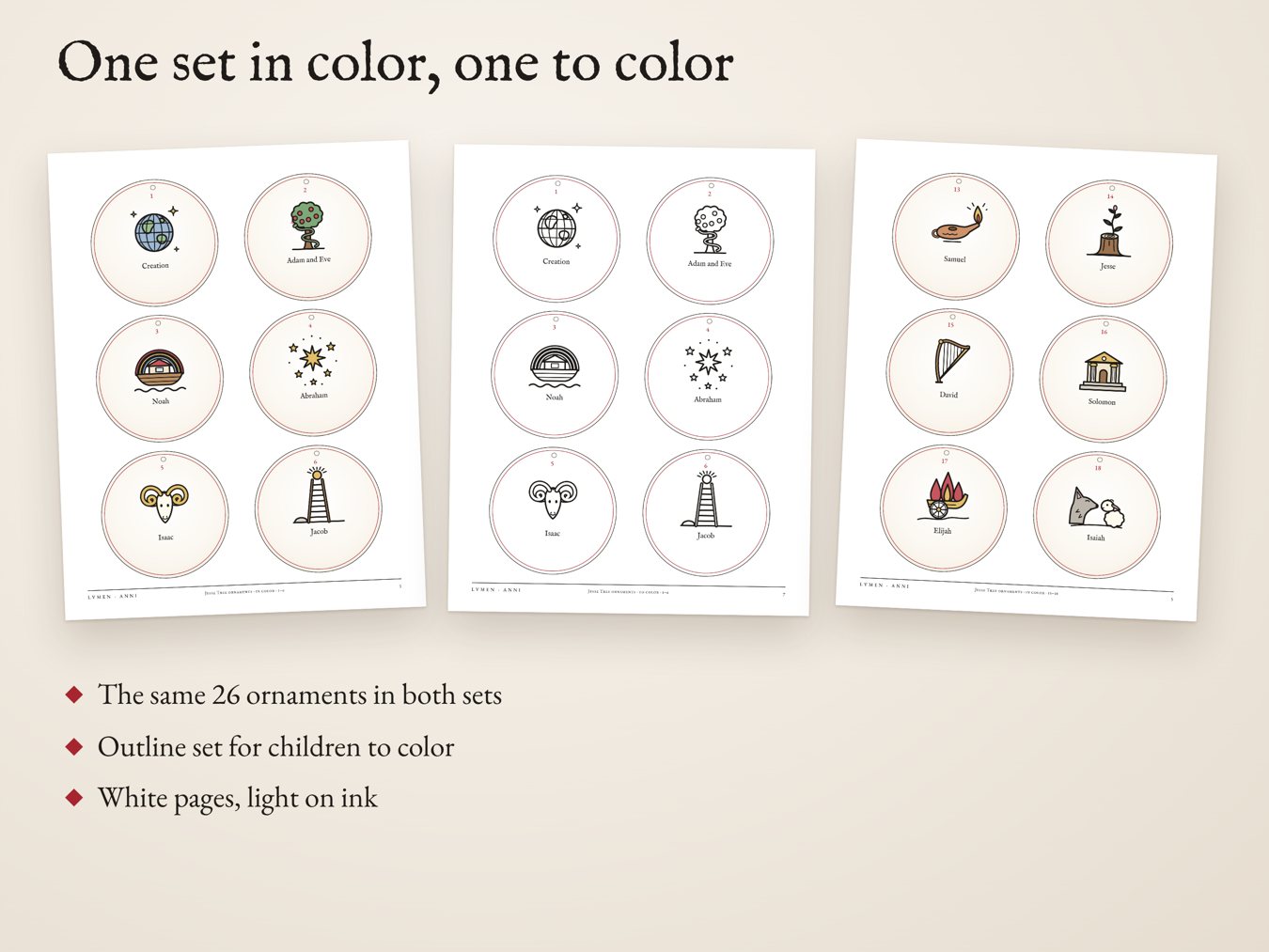 Jesse Tree Ornaments, image 4