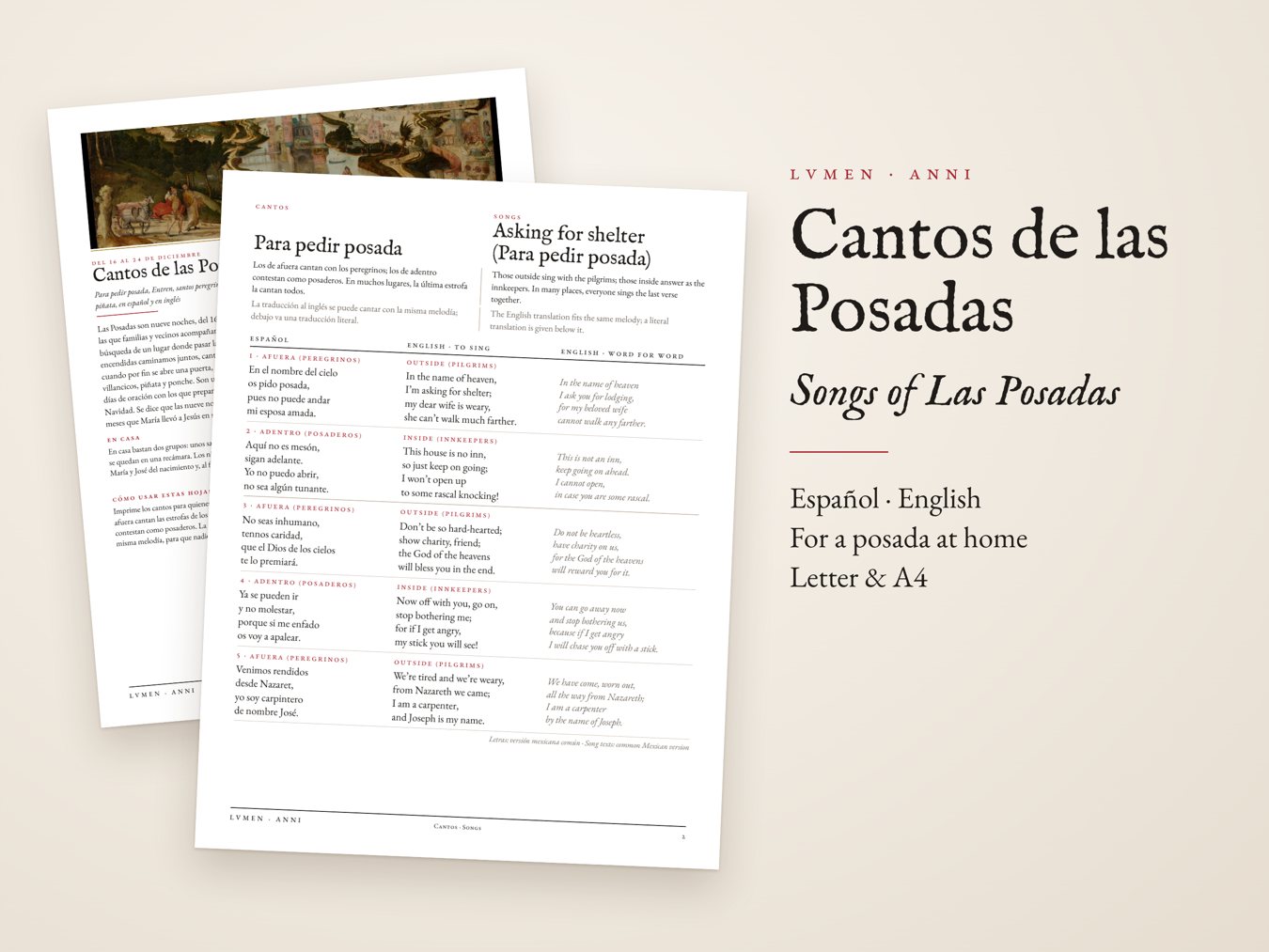 Songs of Las Posadas, image 1