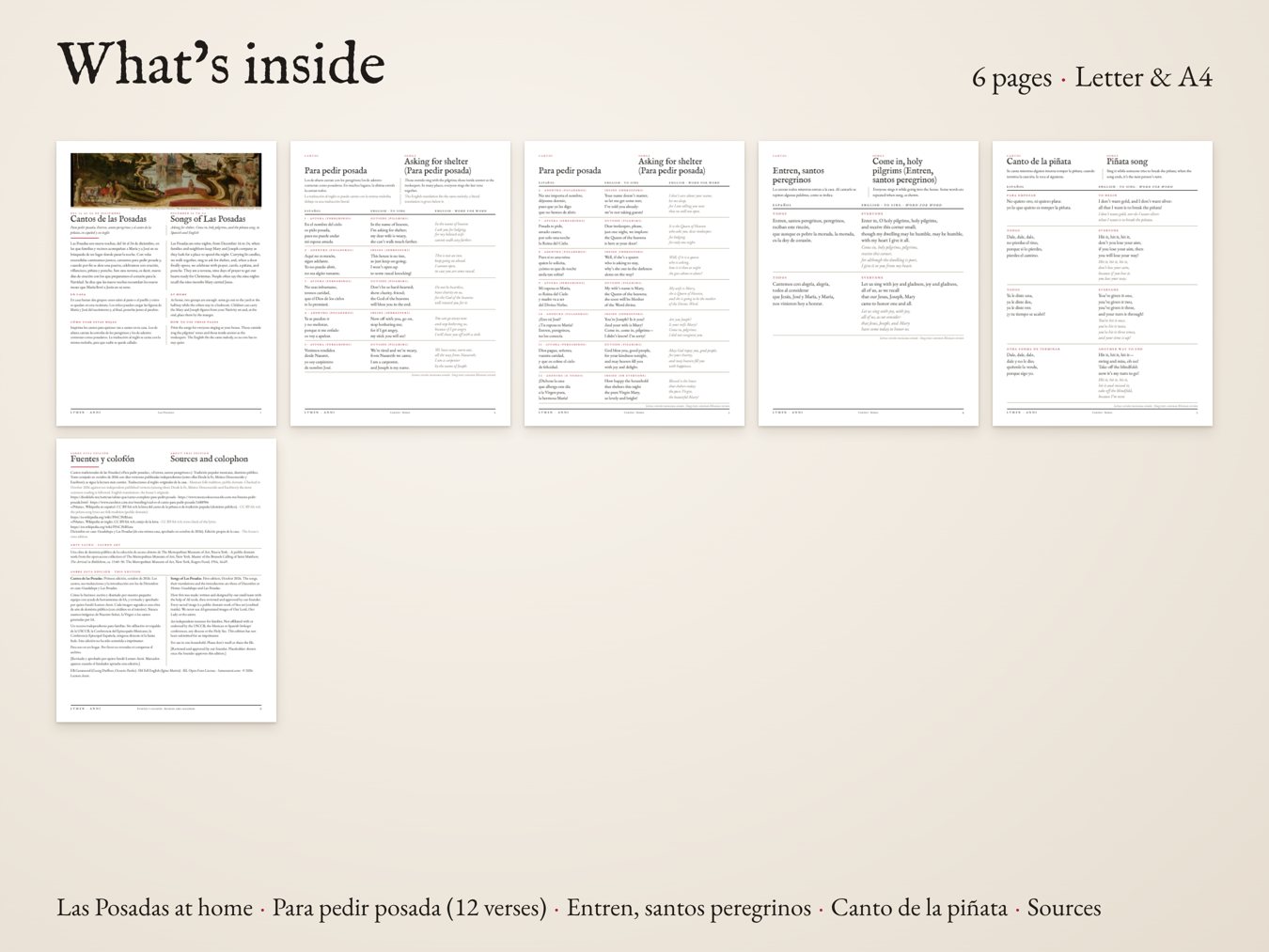 Songs of Las Posadas, image 3